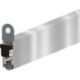 Joint de sol de porte automatique EllenMatic Uni-P avec. Cadre de montage. argent.L833