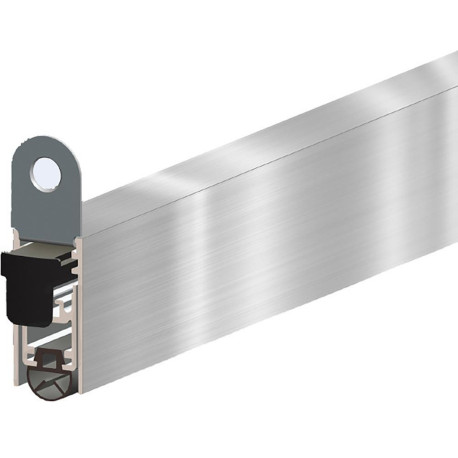 Joint de sol de porte automatique EllenMatic Uni-P avec. Argent.L1208