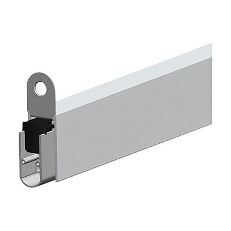Fond de porte autom. EM Soundproof IP avec. Panneau de montage.argent.L1083 (Par 10)