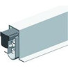 Finition automatique du fond de porte. Soundproof Omega IP sans support de montage argent.L958 (Par 10)