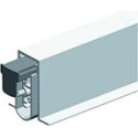 Finition automatique du sol de la porte. Soundproof Omega IP sans panneau de montage.argent.L1208 (Par 10)