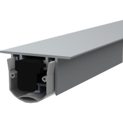 Joint de sol automatique llenMaticFerro 2 sans vis de montage argent.L530