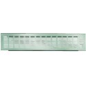 LGrille aération 400x800 51 5840,Alu F1+9016blanc