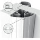 Finprotect Plus 9090 à visser KF argent. L 2500mm