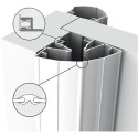 Finprotect Plus 9090 à visser KF noir. L 1930mm