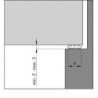 Bande d'étanchéité profilé Ellenflex K. blanc Br9x L7.5mtr. sp-mesure 2-3 (Par 8)