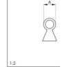 Queue d'aronde 103-3mm silicone brun. Diamètre 10. L100mtr