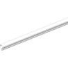 Barre d'ancrage 236 pour rainure de 3mm, silicone blanc. Diamètre 8. L25mtr