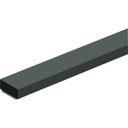 Bande de présentation 1 côté autobloquant anthracite Br 6 x St 2mm. L 20mtr (Par 100)