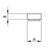 Bande de présentation 1 côté autocollante blanc Br 6 x St 2mm. L 20mtr (Par 100)