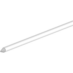 Joint goutte 232 silicone incolore blanc. Br9.5xH6.5. L100mtr