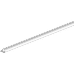 Joint profilé 10107 pour Ant. Silicone blanc. Br9xH6. L100mtr