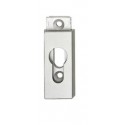 PT-Rosette coulissante porte,PZ, 0 17 1779,eck.,Alu F1