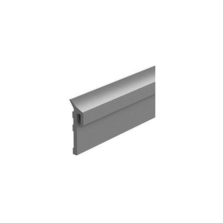 Profilé d'appui de fenêtre L 2362 à monter TPE gris.H25xSt 2.7 L100m