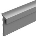Profilé d'appui de fenêtre L 2362 à monter TPE gris.H25xSt 2.7 L100m