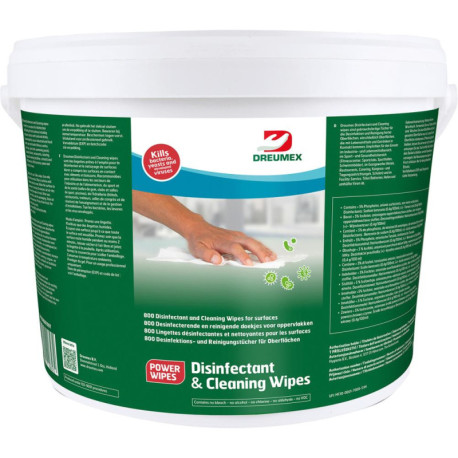 Lingettes désinfectantes Box a 800 lingettes 2 x 800 wipes (Par 2)