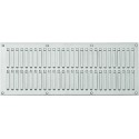 Grille aération ,360x135mm 0 51 5802,Alu F1