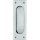 Poignée porte a encastrer 0 42 4211, carré ,Alu F1