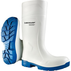 Bottes Dunlop FoodPro Purofort MultiGrip. blanc.bleu. Gr.39