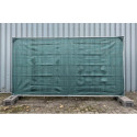 Filet de clôture de chantier. vert 1.80m x 3.45m
