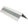 Protection de bord de mur MS50 à visser alu gris. Br50 x H50 x L1000