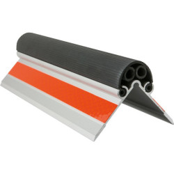 Protection de bord de mur MS60 à visser alu noir Br60 x H60 x L1000 (Par 10)