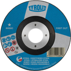 Disque à ébarber FASTCUT 125 x 6.0 mm A30P-BFB Tyrolit