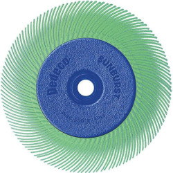 Brosse abrasive radiale Ø 150 x 12.7 x 25.4 mm P 220 marron. Type TC Tyrolit