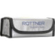 Rottner Pochette pour batteries Lipo Safe argentée.ignifugée