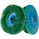 Brosse abrasive radiale M14 Ø 115x38mm A36 brun Tyrolit