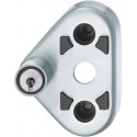 Serrure porte.2D21 0 34 3407,KF noir