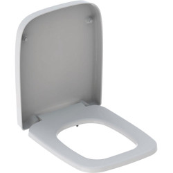 Abattant WC RENOVA PLAN charnières inox blanc GEBERIT