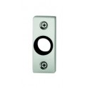 Bouton rosace porte 0 17 1752,eck.,Alu F2