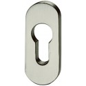 PT-Rosace porte profil PZ, 0171730,oval,Alu+9016blanc