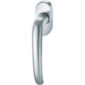 Poignée fenetre ,34x7mm 0 34 1023,oval,Alu F1