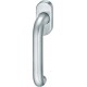 Poignée fenetre ,34x7mm 0 34 1146,oval,Alu F1