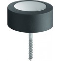 Tampon de porte ,24mm 0 38 3878,Alu F1,Ø48mm