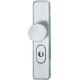 Ensemble poignée porte-serrure PZ,72mm,S2, ZA,Nr.7376 Acier inoxidable