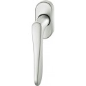 Poignée fenetre ,34x7mm 0 34 1144,oval,Alu F1