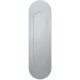 Poignée porte a encastrer 0 42 4250,oval,Alu F1