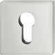 ZT-Rosace porte profil PZ, 0 17 1704,carré,Alu F1