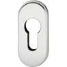 PT-Rosette coulissante porte,PZ, 0 17 1766,oval,F69 matt