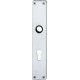 Plaque de porte longue ,BB, 0 14 1410,carré,F69 matt