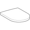 Abattant WC Geberit COURREGES avec couvercle adapté pour WC 203 100 blanc