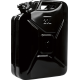 Bidon de carburant 20l Noir  RAL 9005 tôle dacier-L345xB165xH470mm VALPRO