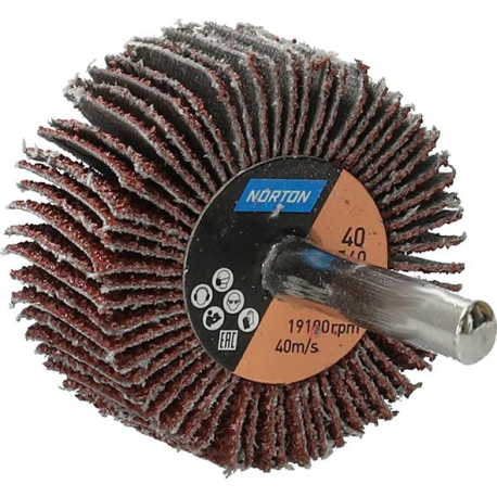 Disque à lamelle sur tige R207Plus 40x15x6 P40 (Par 10)