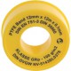 GEKA rouleaux de ruban d'étanchéité en PTFE 12 mx12 mmx0,1 mm