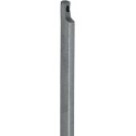 Tige verrouillage porte 13x1000mm galvanisé brillant,