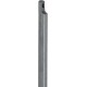 Tige verrouillage porte 16x1250mm galvanisé brillant,