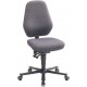 Chaise bureau Laboratoire Basic 2 sur roulettes- tissu - Système synchrone avec réglage de tension 9138-CI11-502